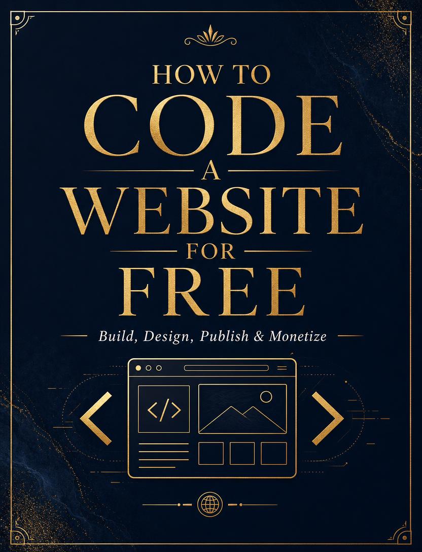 How to Code a Website for Free cover