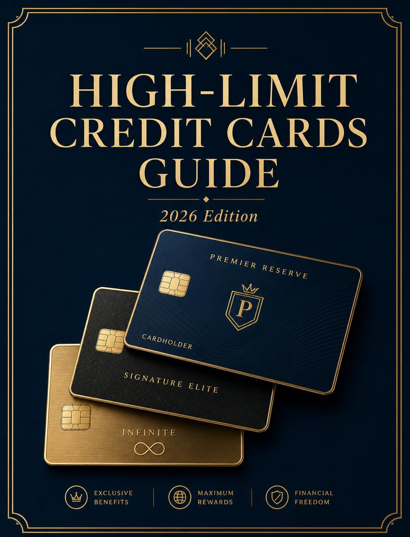 High-Limit Credit Cards Guide cover
